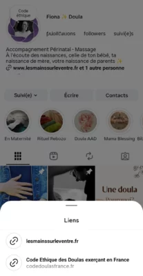 Mode d'emploi Code éthique des doulas exerçant en France